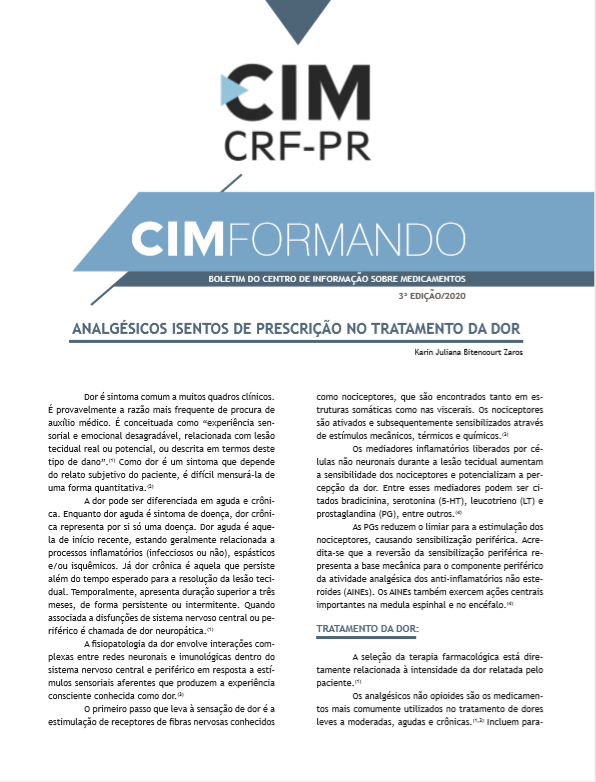 Informativo CIM/CRF-PR