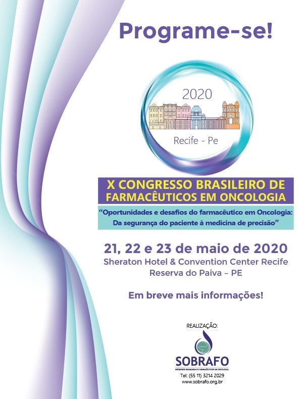 X Congresso Brasileiro de Farmacêuticos em Oncologia 